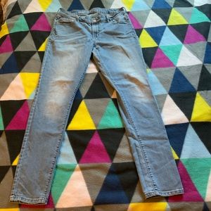 Super Skinny Mid Rise Jeans